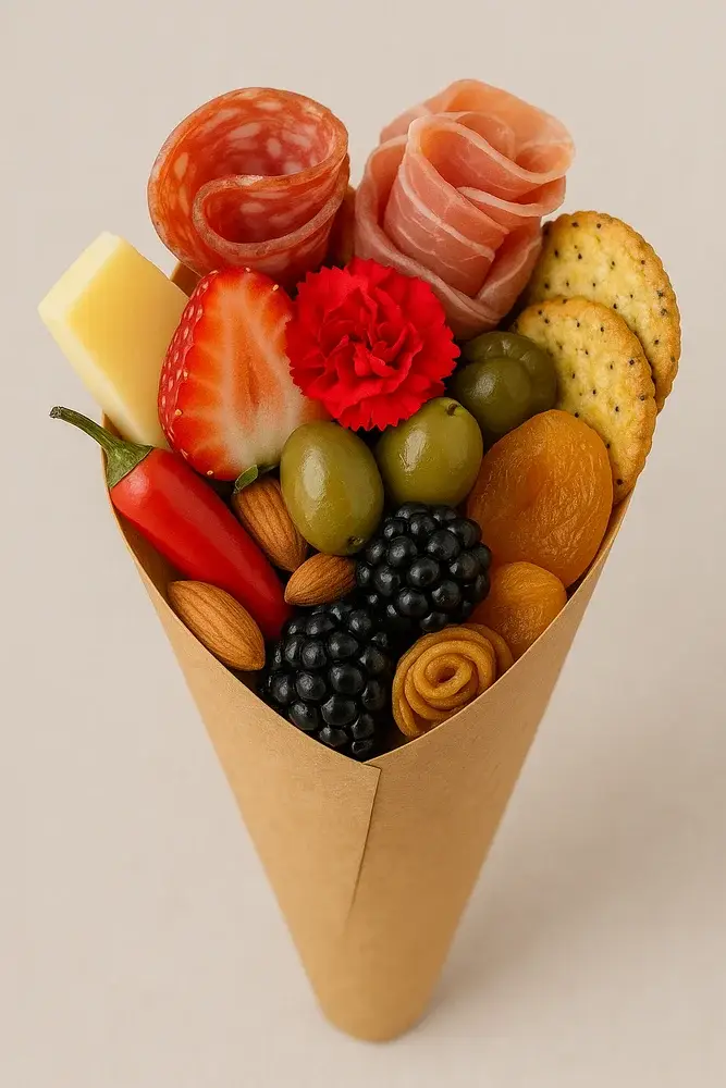 charcuterie Individual cone