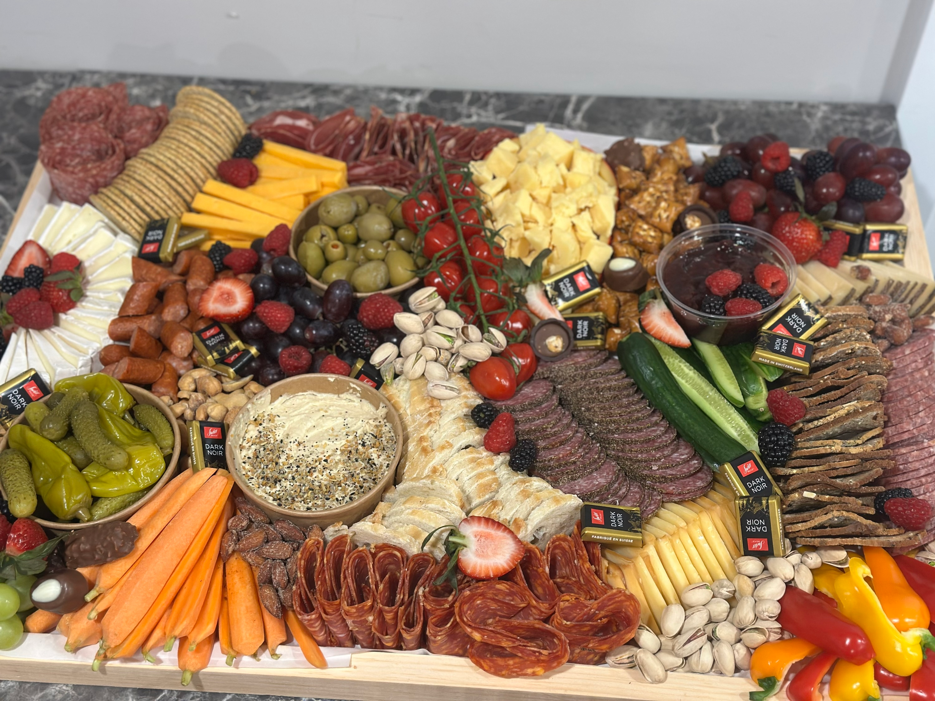 Charcuterie 26x18" Wooden Tray