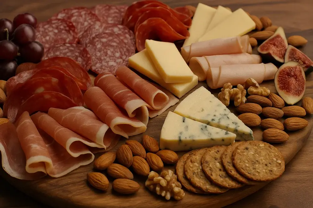 Handcrafted charcuterie board for catering in Toronto Charcuterie boxes Toronto delivery option Brunch charcuterie setup in Toronto
